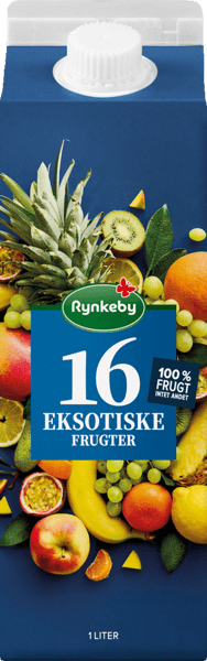Modelbillede af Rynkeby 16 Juice Eksotiske Frugter 1L