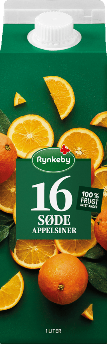 Rynkeby 16 Juice Sde Appelsiner