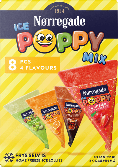 Modelbillede af Mix Ice Poppy 8 stk