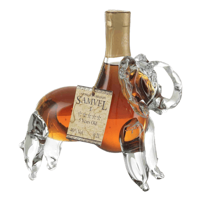 Modelbillede af Samvel 1 Brandy i figurflaske 40% 0,20 l.