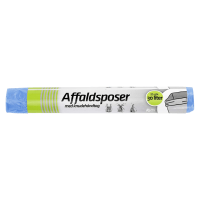 3 rl. Affaldspose 30 l 25 stk