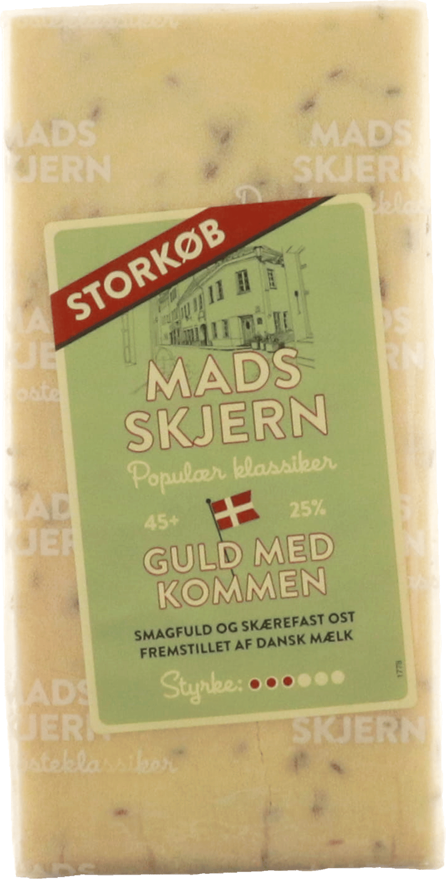 Mads Skjern 45+ 1650g m/kommen