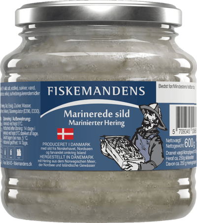 Modelbillede af Marinerede Sild Fiskemandens 600/300 g