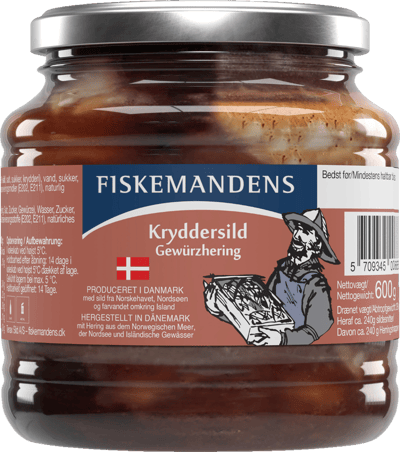 Modelbillede af Kryddersild Fiskemandens 600/290 g