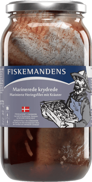 Modelbillede af Marinerede Krydrede Fiskemandens 1150/550g