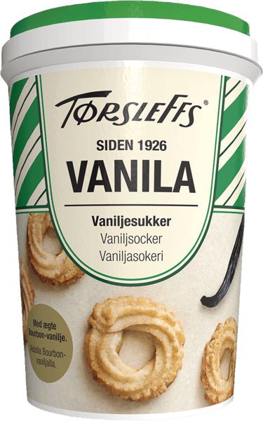 2 stk. Tørsleffs Vanila Vaniljesukker 100 g