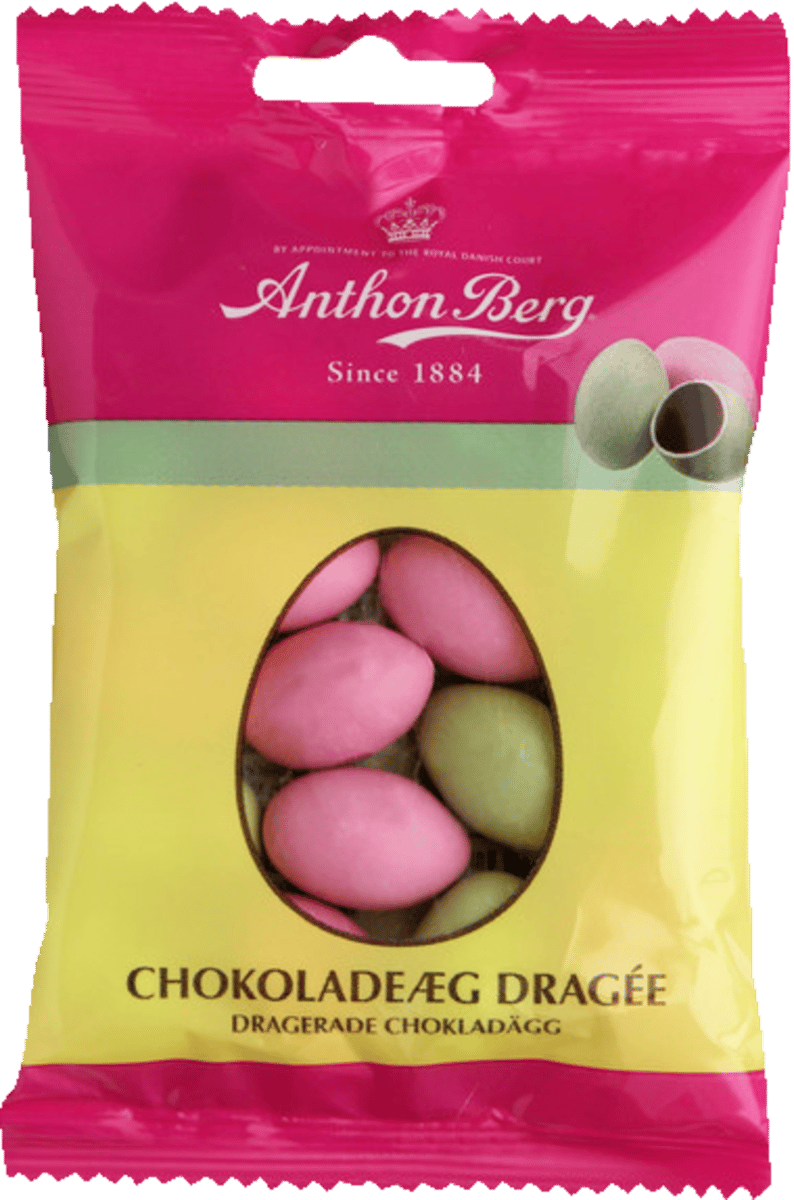 Anthon Berg Chokoladeæg mrk skal påske