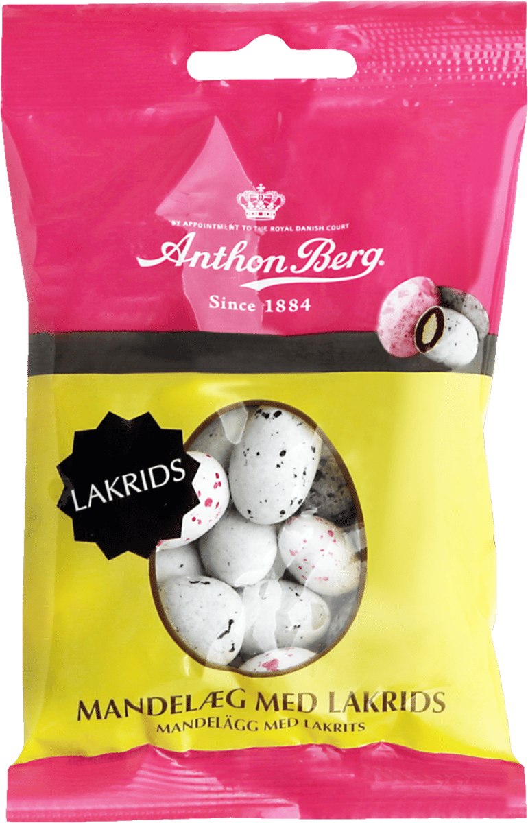 Anthon Berg Mandelæg lakrids påske