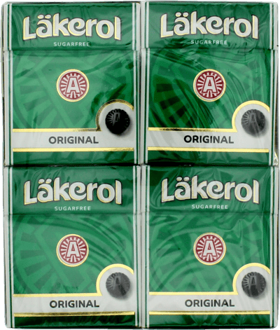 Modelbillede af Läkerol Original 4 x 25 g