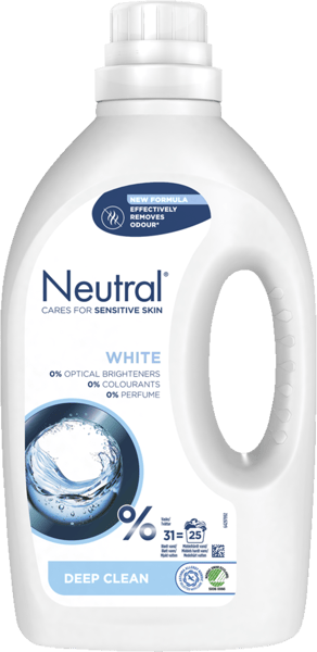3 fl. Neutral Flydende White 1250ml