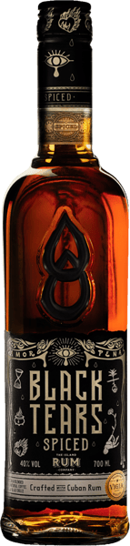 Modelbillede af Black Tears Spiced Rum 40% 0,7l