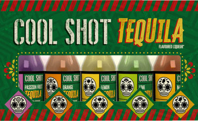 Modelbillede af Cool Shot Tequila 5-pack 15% 0,1l