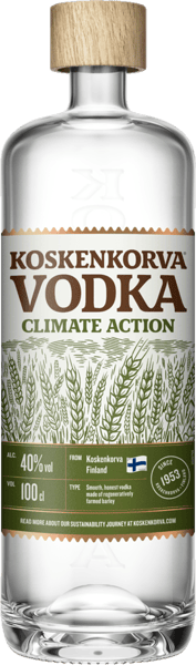 Modelbillede af Koskenkorva 1,0l 40% Climate Action Vodka