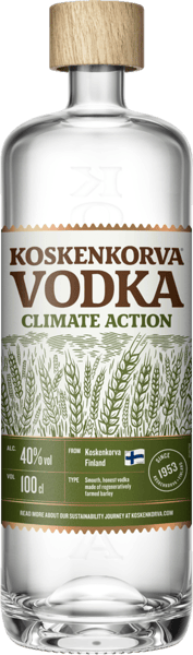 1 fl. Koskenkorva 1,0l 40% Climate Action Vodka