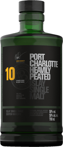 Modelbillede af Bruichladdich Port Charlotte Barley 10 Yo 50% 0,7l