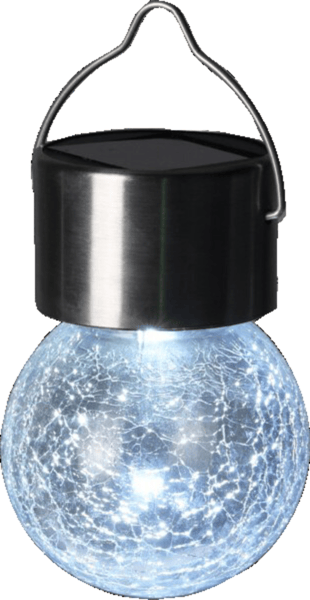 Modelbillede af Solcellelampe Med Glaskugle