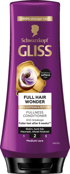 Modelbillede af Gliss Full Hair Wonder Balsam 200 ml