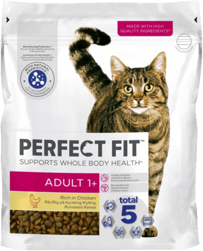 Modelbillede af Cat Adult Kylling Perfect Fit 750 g
