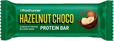 Modelbillede af Hazelnut Chocolate Frontrunner Proteinbar