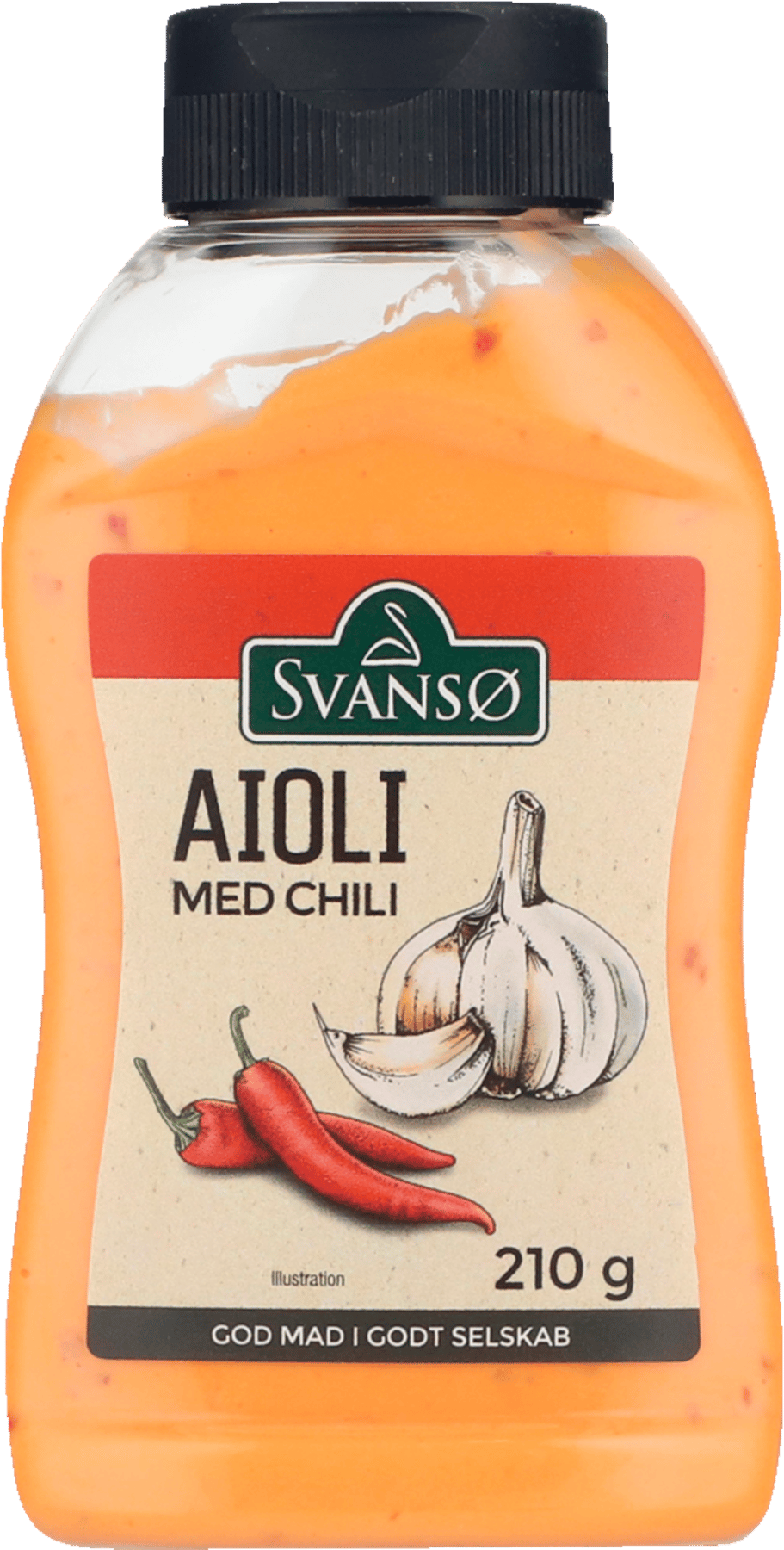 Svansø Aioli m. Chili 210 g