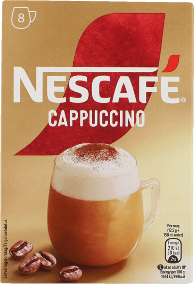 Modelbillede af Instant Cappuccino Nescafe 8 stk