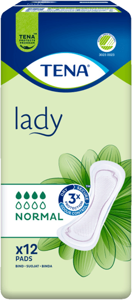 3 pk. Tena Lady Normal 12 stk