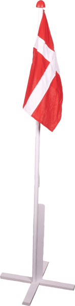Modelbillede af Flagstang 160 CM X 47 X 37 CM Tekstil På Træfod