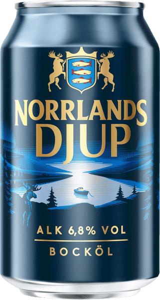 Modellbild av Norrlands Djup 6,8% 24 x 33 cl.