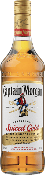 1 fl. Captain Morgan Spiced Gold 35% 1 l.