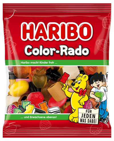 Modelbillede af Haribo Color-Rado 175g