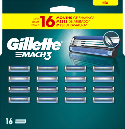 Modelbillede af Gillette Mach3 16 Blade