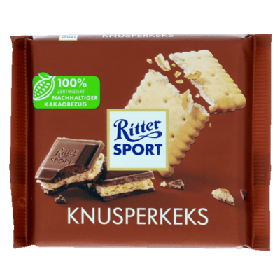 Modelbillede af Ritter Sport Kiks 100 g