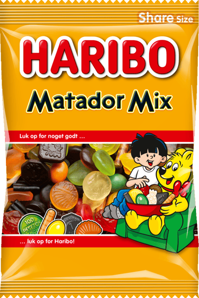 1 ps. Haribo Matador Mix 375 g