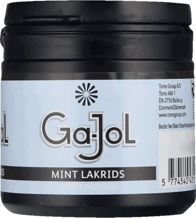 Modellbild av Gajol Hvid Mint Toms 100g