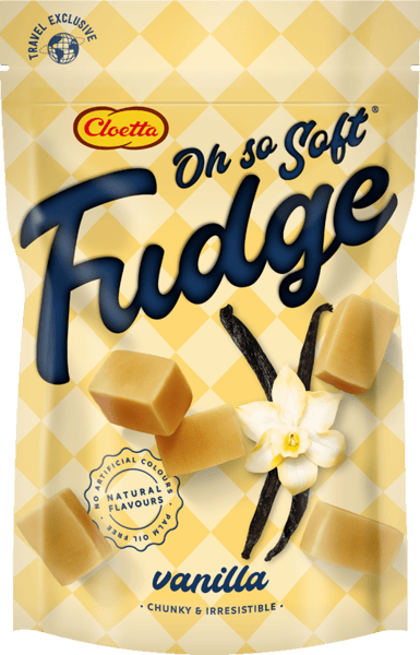 Modelbillede af Fudge Vanilla Cloetta 180g