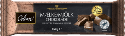 Modelbillede af Blokchokolade Mælk Odense 150 g