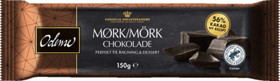 Modelbillede af Blokchokolade 56% Odense Mørk 150 g