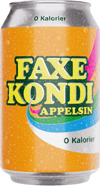 Modelbillede af Faxe Kondi Appelsin 0 kal. 24x0,33l