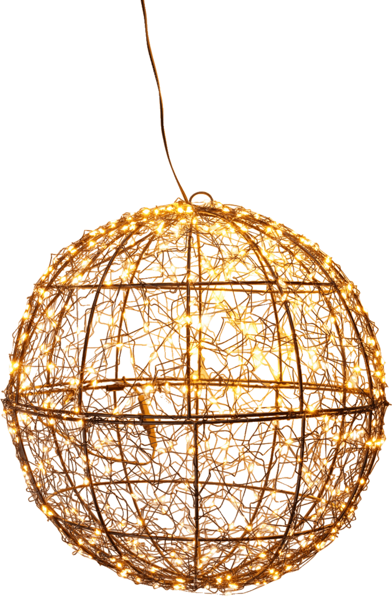 LED Lyskugle m. Ophæng 35 cm