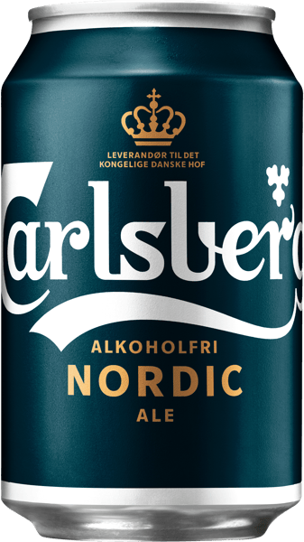 Modelbillede af Carlsberg Nordic Ale - Ale 0,5% alkoholfri øl, 24x33cl. dåse