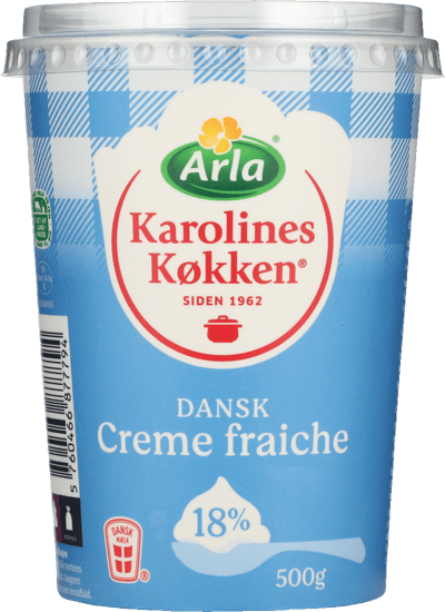 Modelbillede af Karolines Køkken Creme Fraiche 18% 500 g
