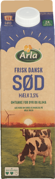 Modelbillede af Arla 24 Sødmælk 3,5% 1 l