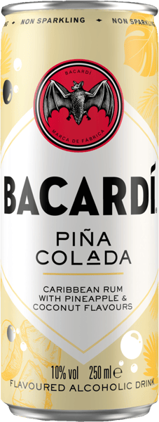 1 ds. Bacardi Pina Colada 10% 0,25l + pant