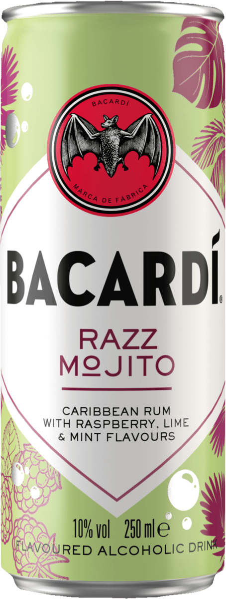 Bacardi Razz Mojito 0,25 + pant