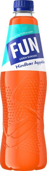1 fl. FUN Light Hindbær-Orange 0,5 l