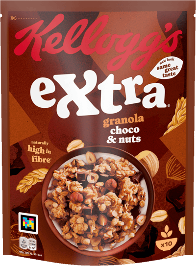 Modelbillede af Kellogg's Extra Choco Nut 450 g