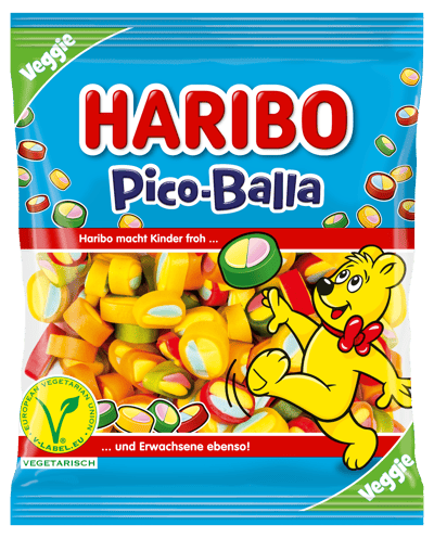 Modelbillede af Haribo Pico Bella 160g