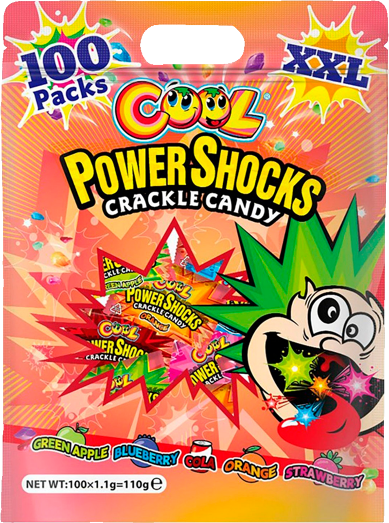 Power Shocks Crackle Candy