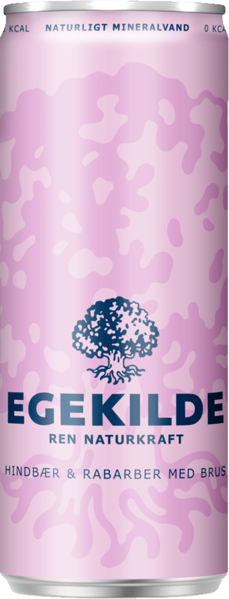 Egekilde Hindbær & Rabarber