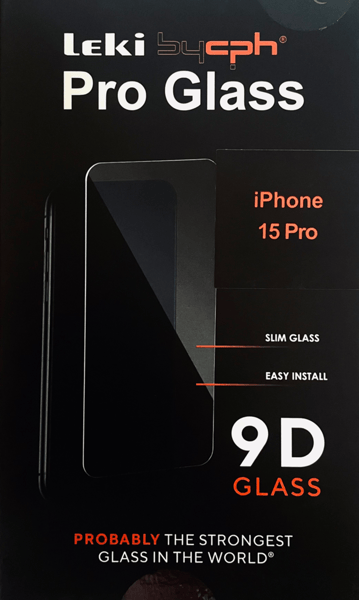 Modelbillede af Leki bycph Pro Glass iPhone 15 Pro